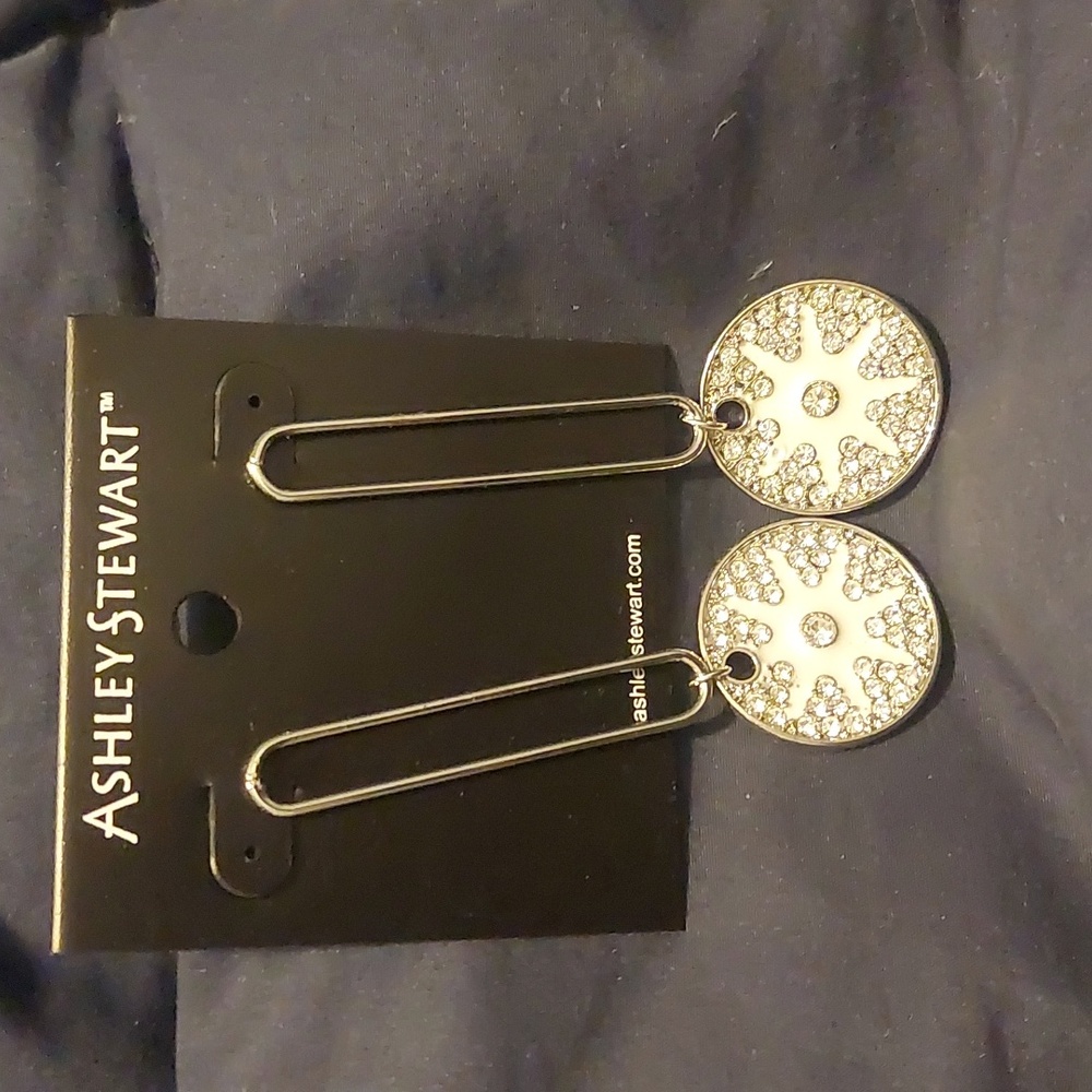 New Ashley Stewart earrings